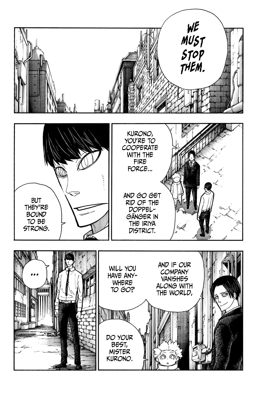 Enen no Shouboutai Chapter 283 page 20 - Chapter 283: Shadow of The Trump Card