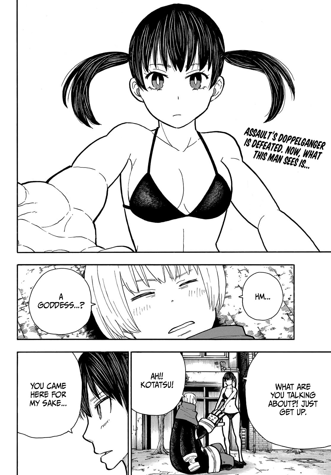 Enen no Shouboutai Chapter 283 page 4 - Chapter 283: Shadow of The Trump Card