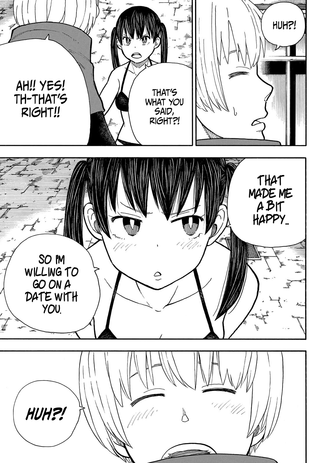 Enen no Shouboutai Chapter 283 page 5 - Chapter 283: Shadow of The Trump Card