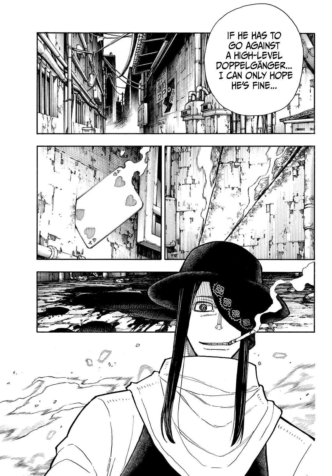 Enen no Shouboutai Chapter 283 page 7 - Chapter 283: Shadow of The Trump Card
