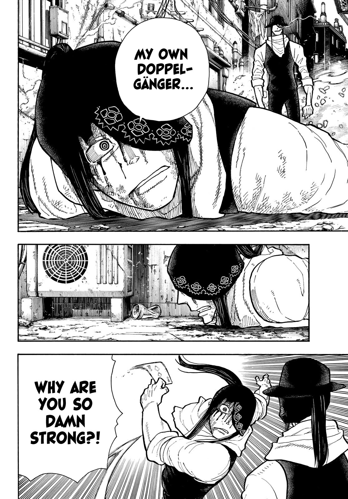 Enen no Shouboutai Chapter 283 page 8 - Chapter 283: Shadow of The Trump Card