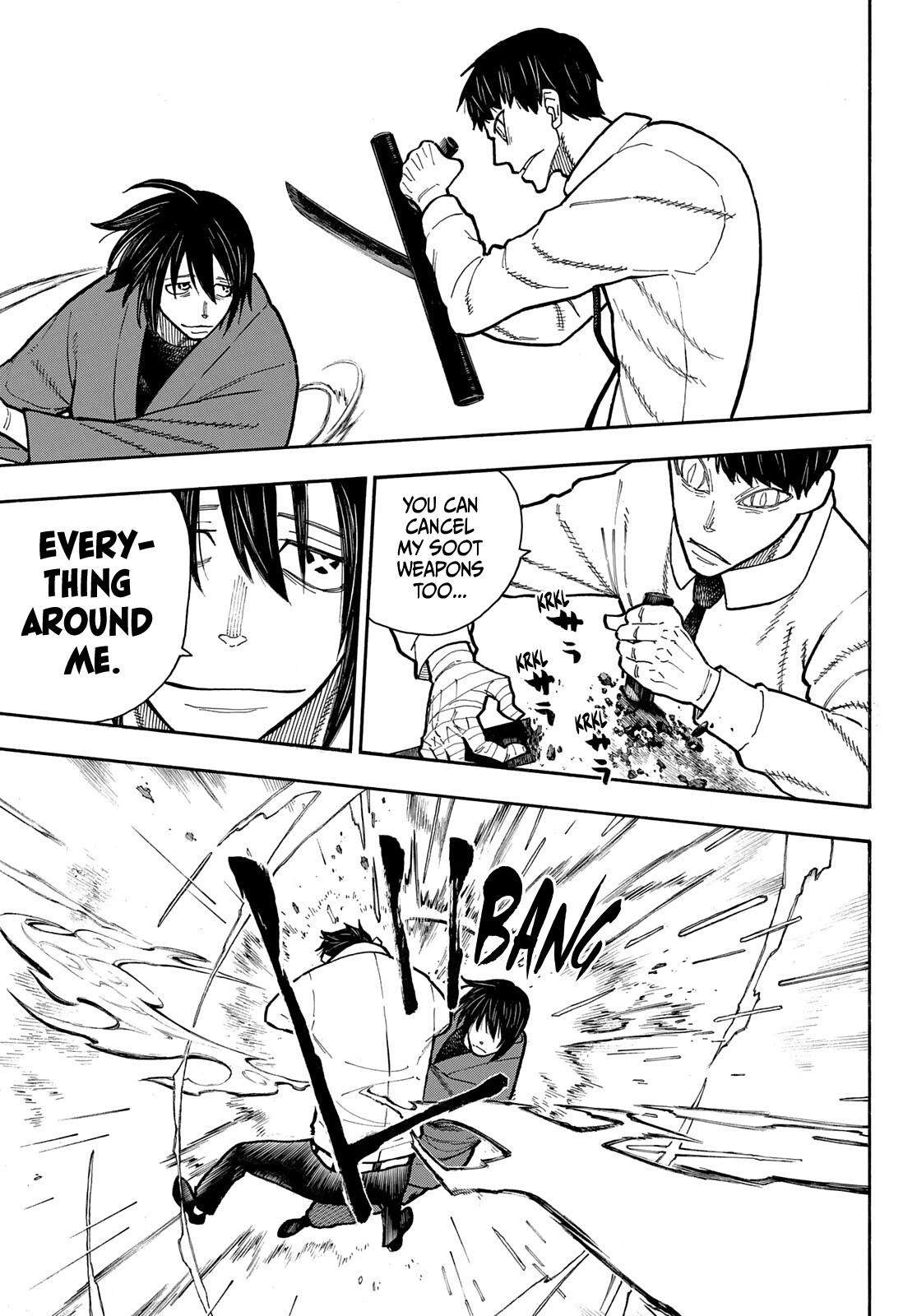Enen no Shouboutai Chapter 284 page 11 - Chapter 284: The Strongest vs. The Craziest