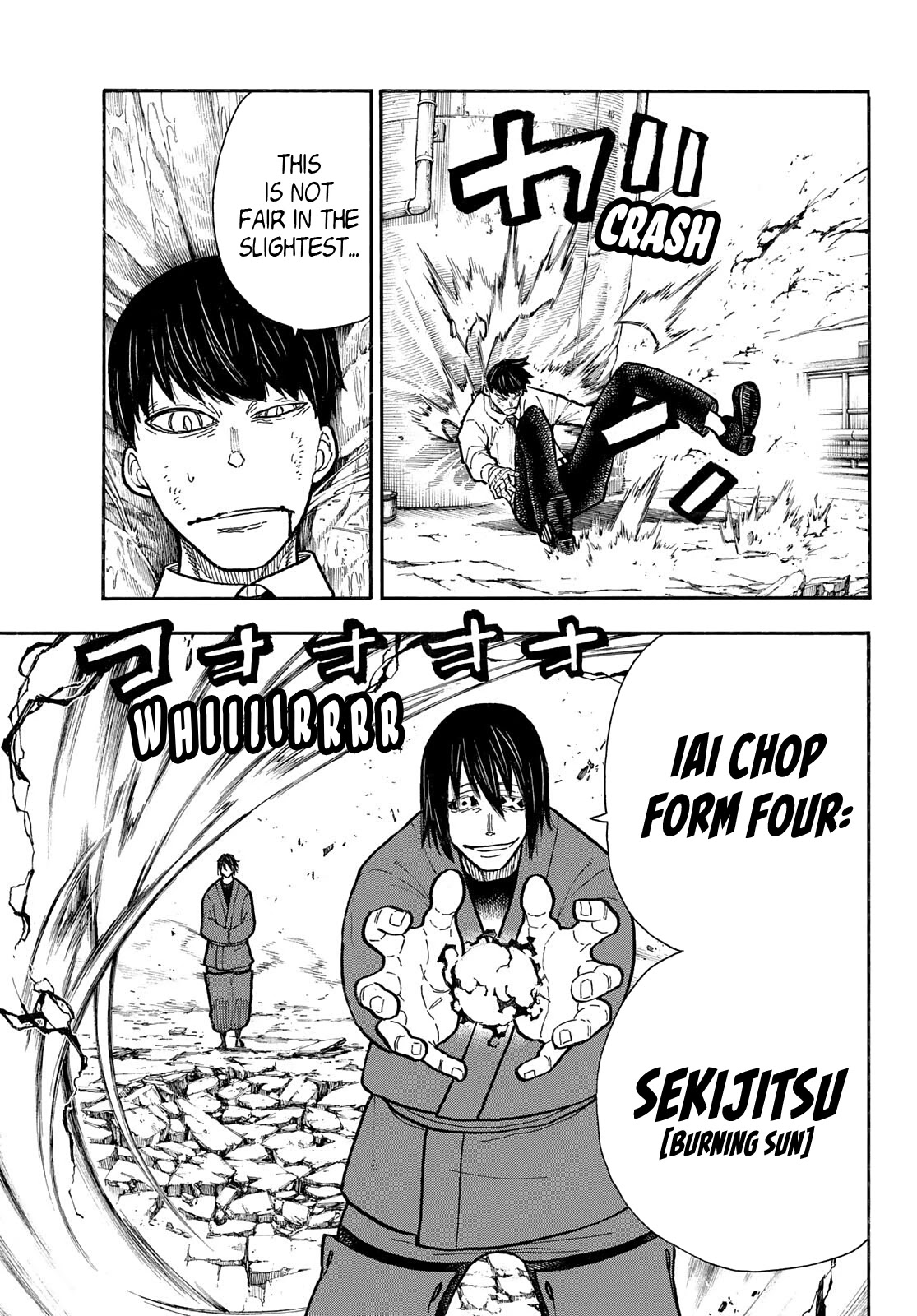 Enen no Shouboutai Chapter 284 page 17 - Chapter 284: The Strongest vs. The Craziest