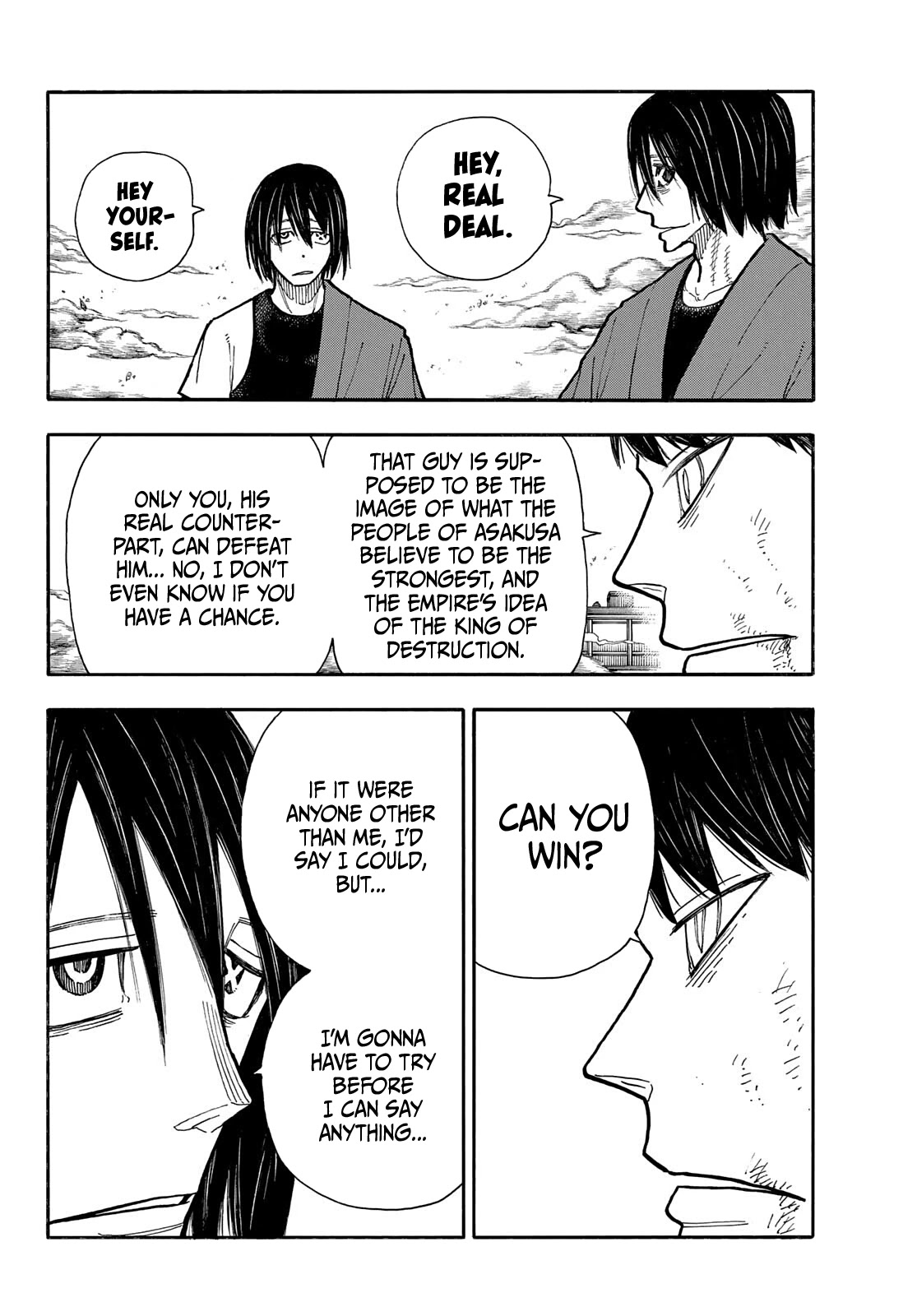 Enen no Shouboutai Chapter 284 page 20 - Chapter 284: The Strongest vs. The Craziest