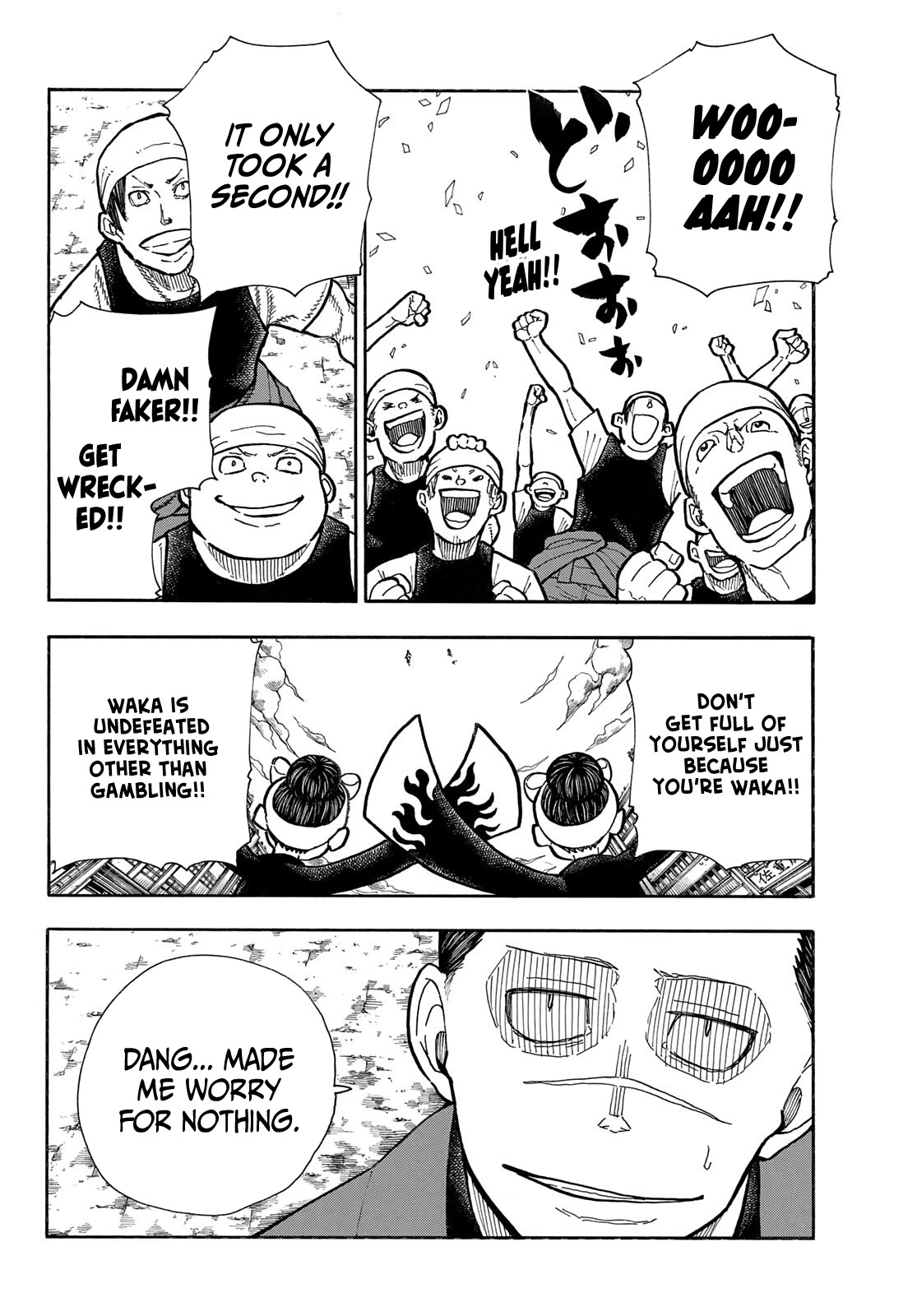 Enen no Shouboutai Chapter 285 page 15 - Chapter 285: Battle to Determine The Strongest