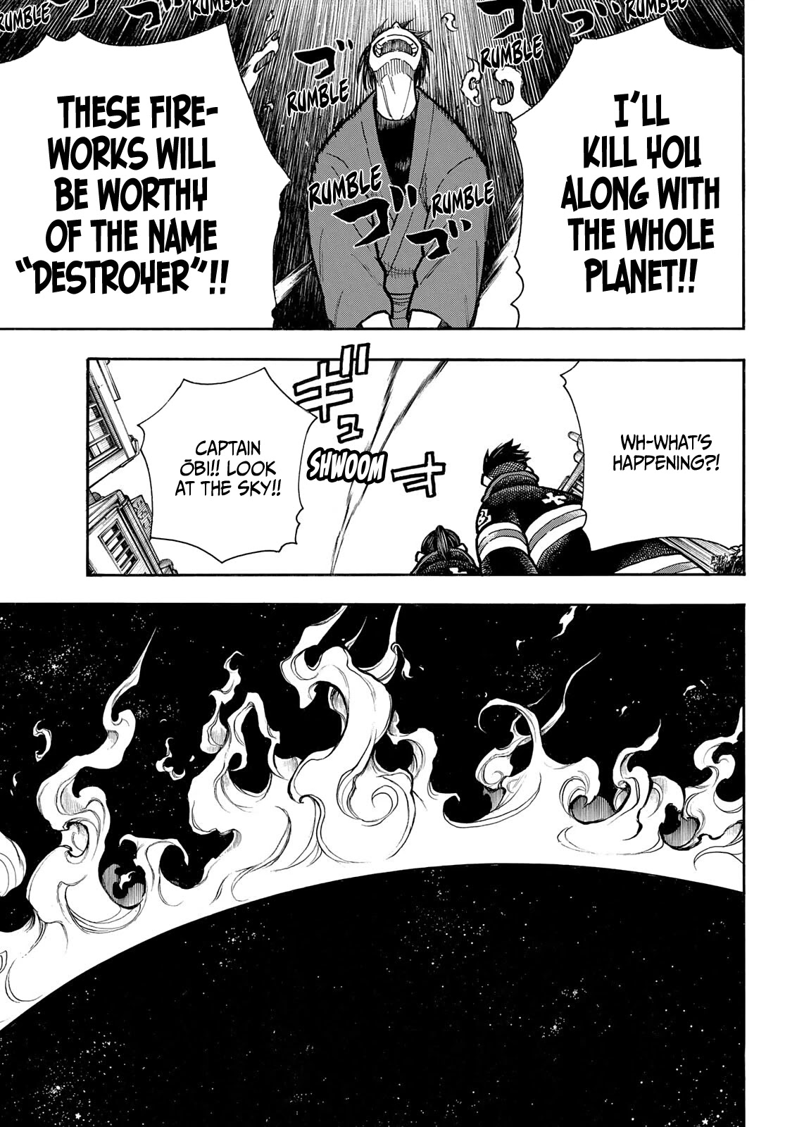 Enen no Shouboutai Chapter 285 page 9 - Chapter 285: Battle to Determine The Strongest