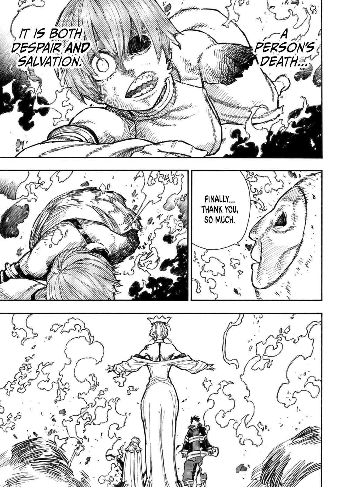 Enen no Shouboutai Chapter 287 page 10 - Chapter 287: The Holy Woman of Dispair