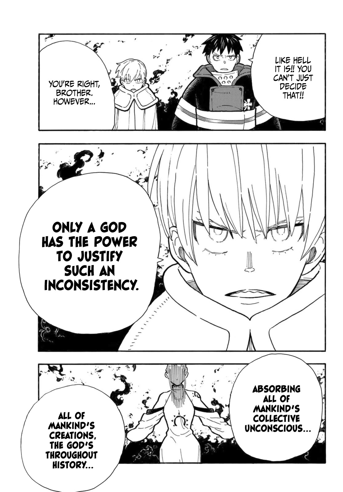 Enen no Shouboutai Chapter 287 page 12 - Chapter 287: The Holy Woman of Dispair