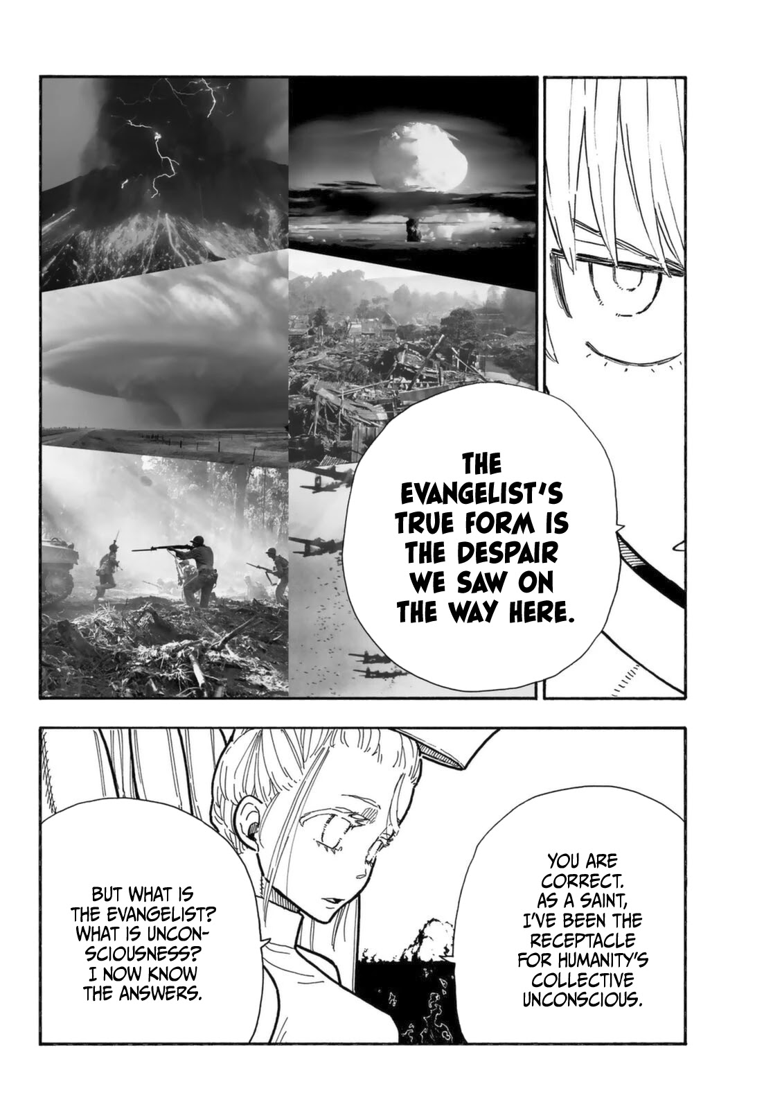 Enen no Shouboutai Chapter 287 page 15 - Chapter 287: The Holy Woman of Dispair