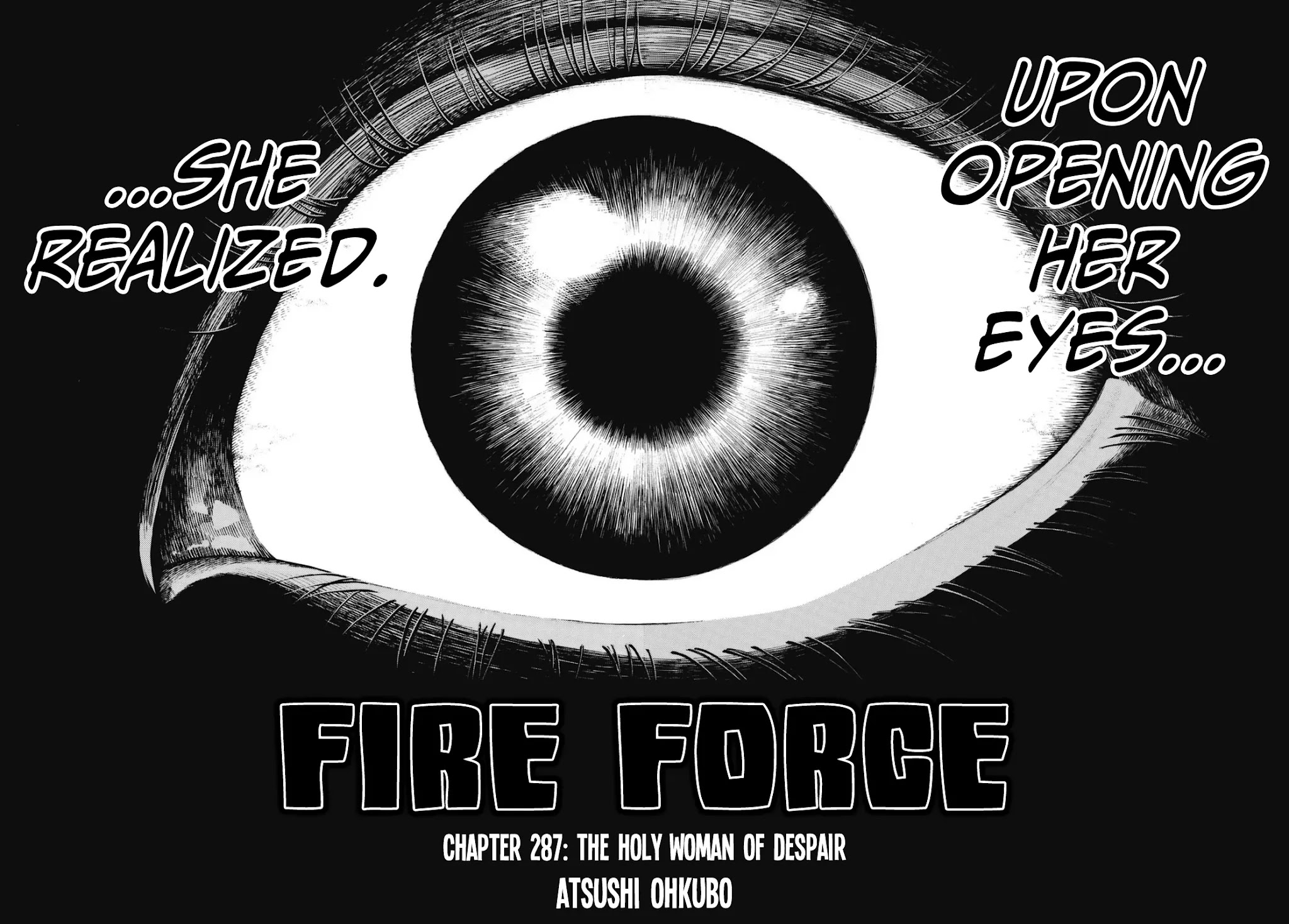 Enen no Shouboutai Chapter 287 page 2 - Chapter 287: The Holy Woman of Dispair
