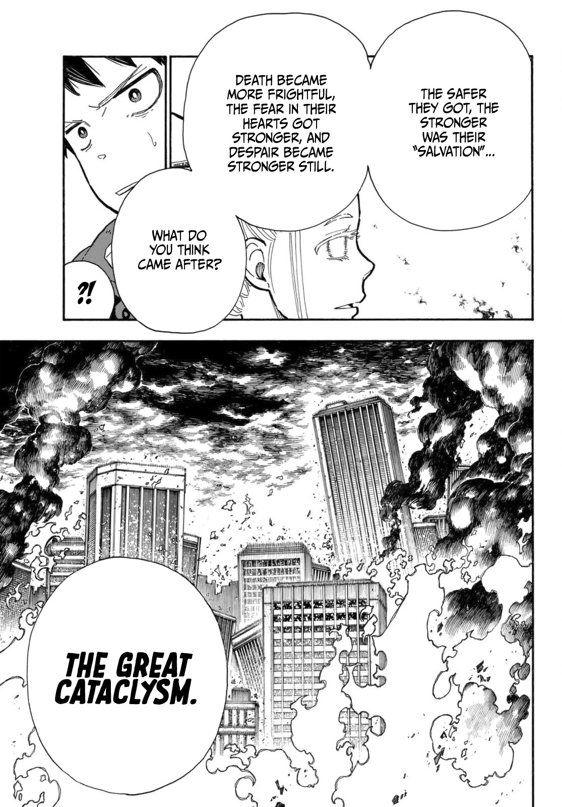 Enen no Shouboutai Chapter 287 page 20 - Chapter 287: The Holy Woman of Dispair