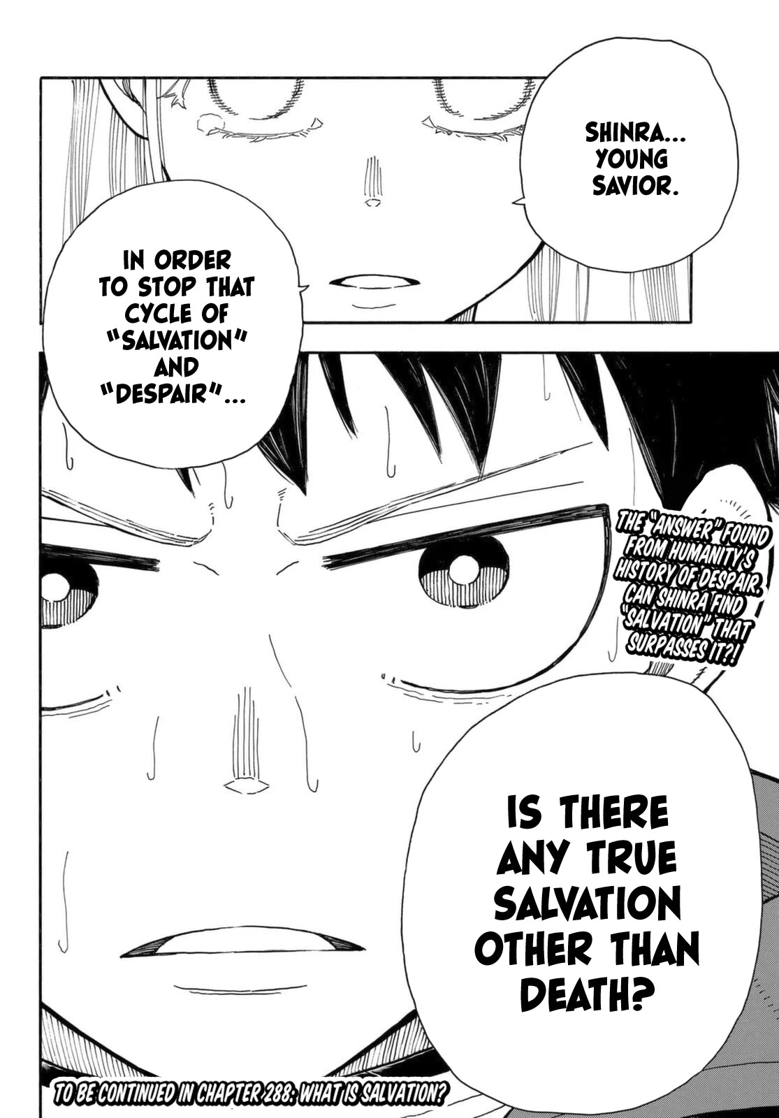 Enen no Shouboutai Chapter 287 page 21 - Chapter 287: The Holy Woman of Dispair