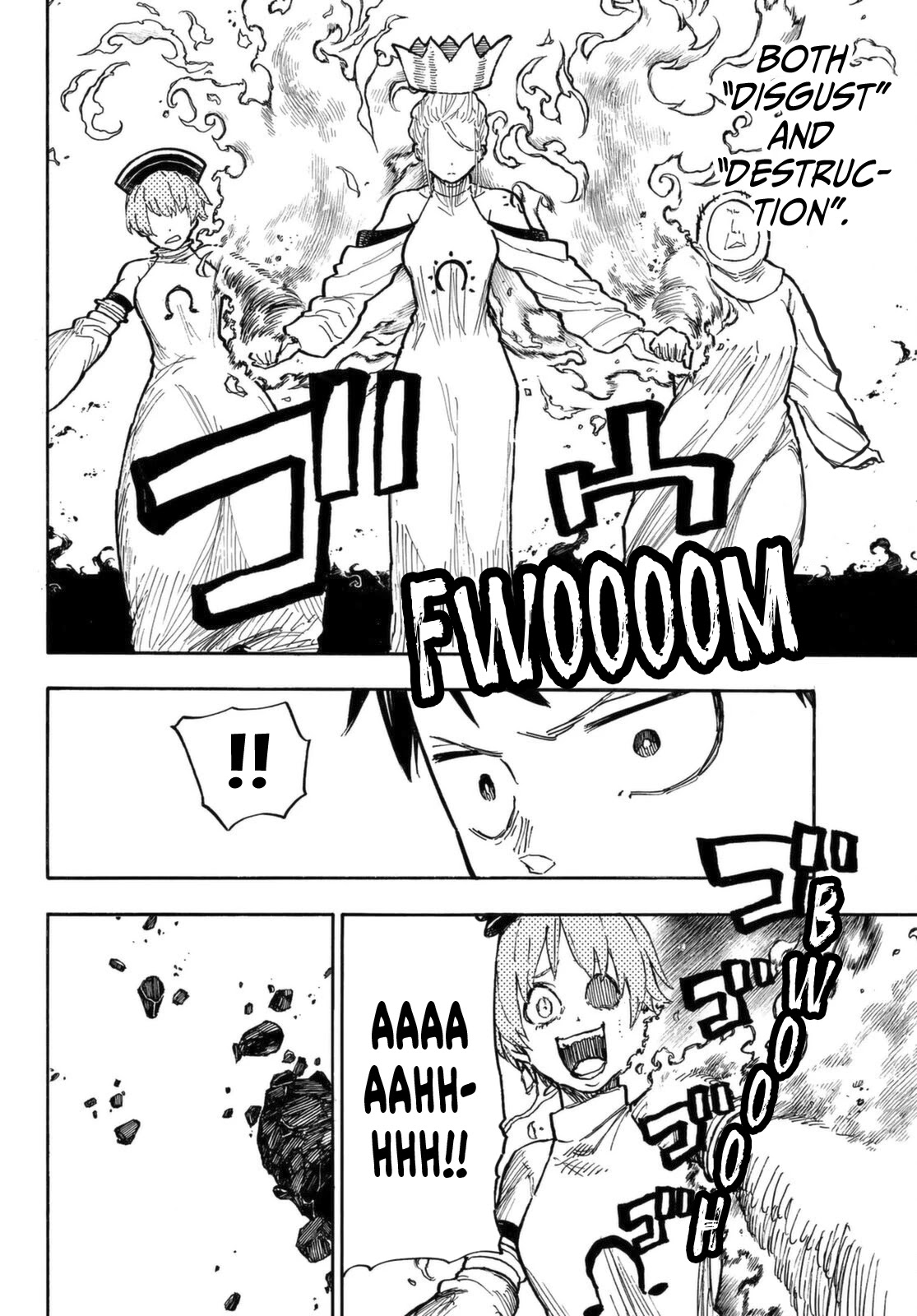 Enen no Shouboutai Chapter 287 page 9 - Chapter 287: The Holy Woman of Dispair