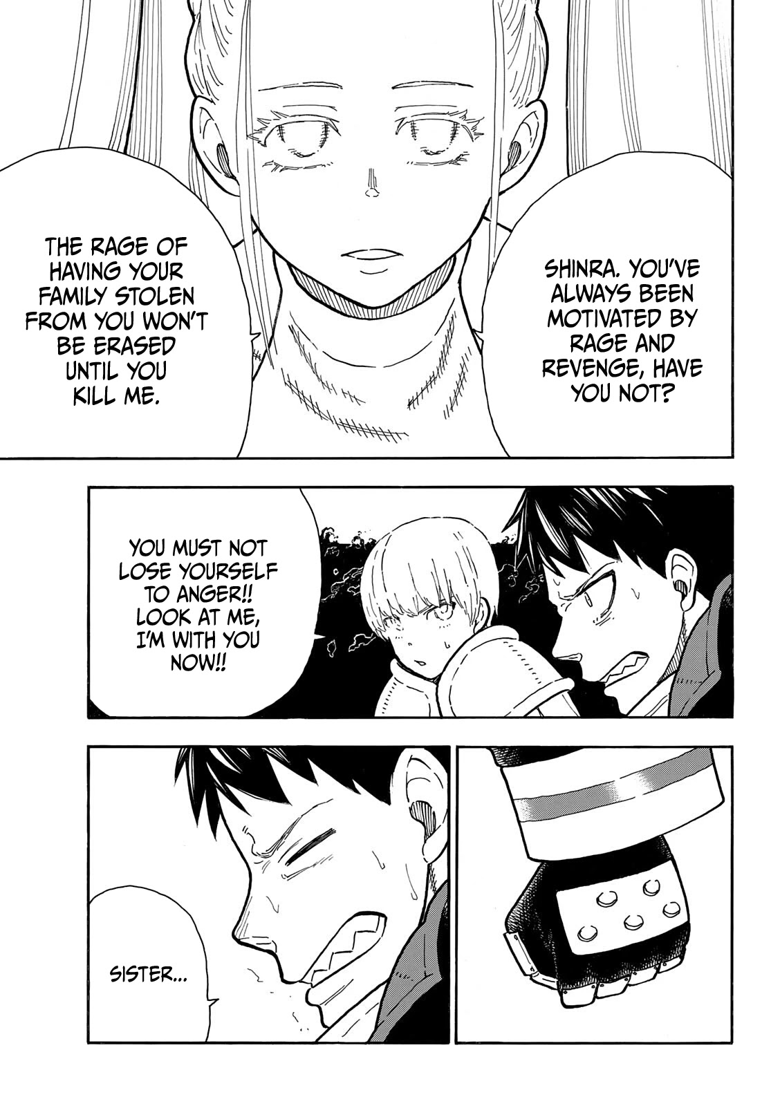 Enen no Shouboutai Chapter 288 page 14 - Chapter 288: What is Salvation?