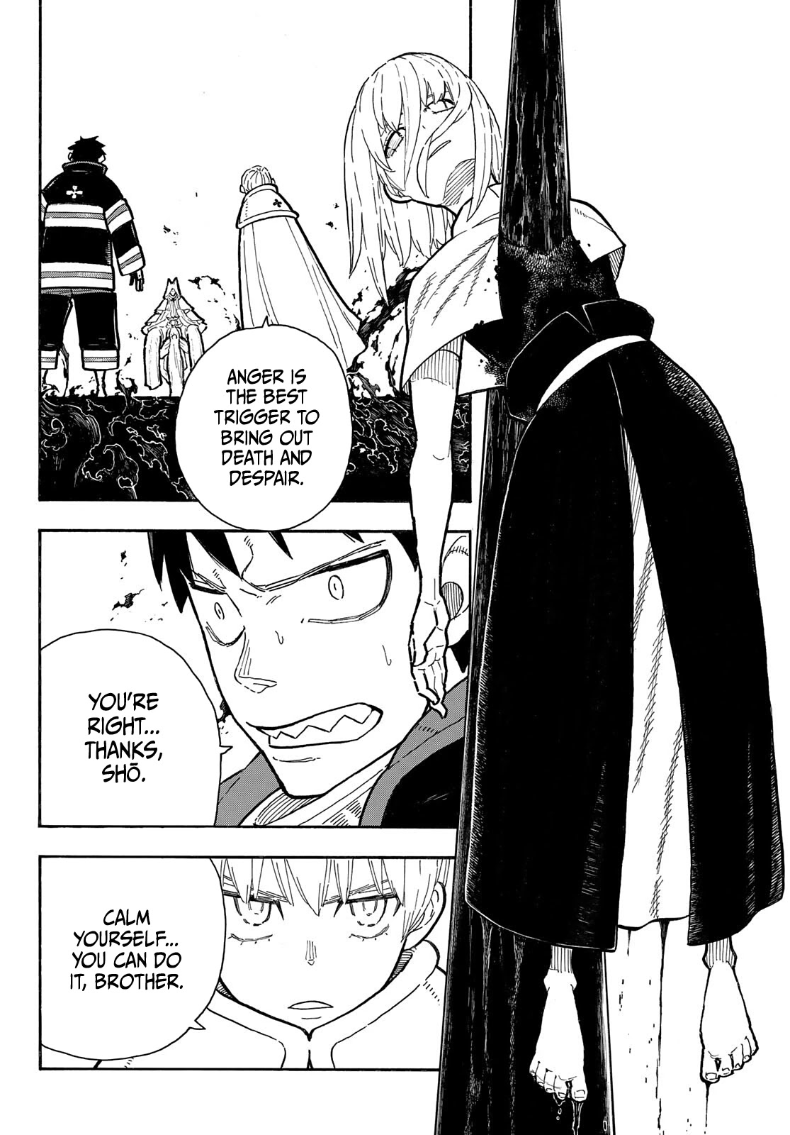 Enen no Shouboutai Chapter 288 page 17 - Chapter 288: What is Salvation?