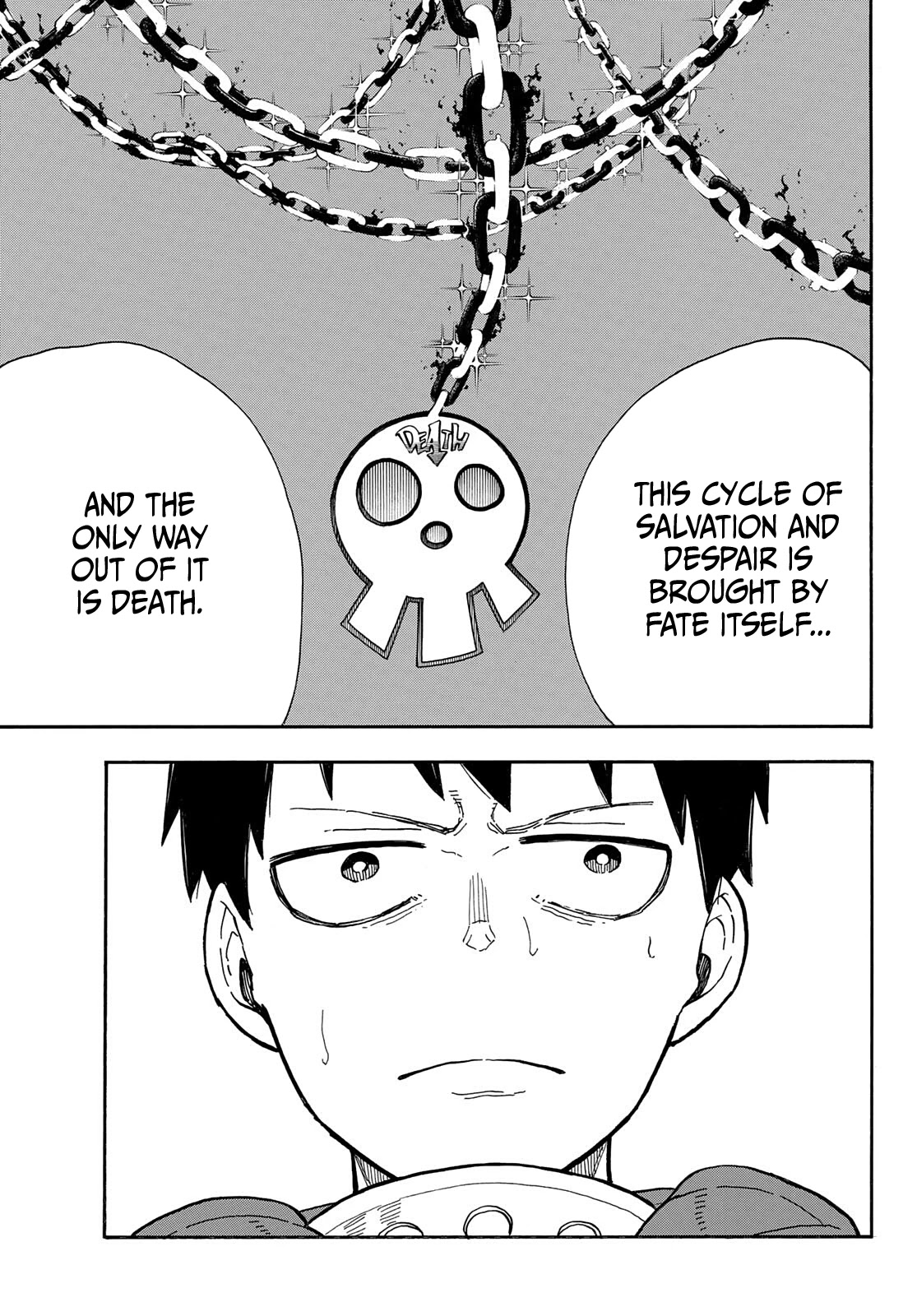 Enen no Shouboutai Chapter 288 page 6 - Chapter 288: What is Salvation?