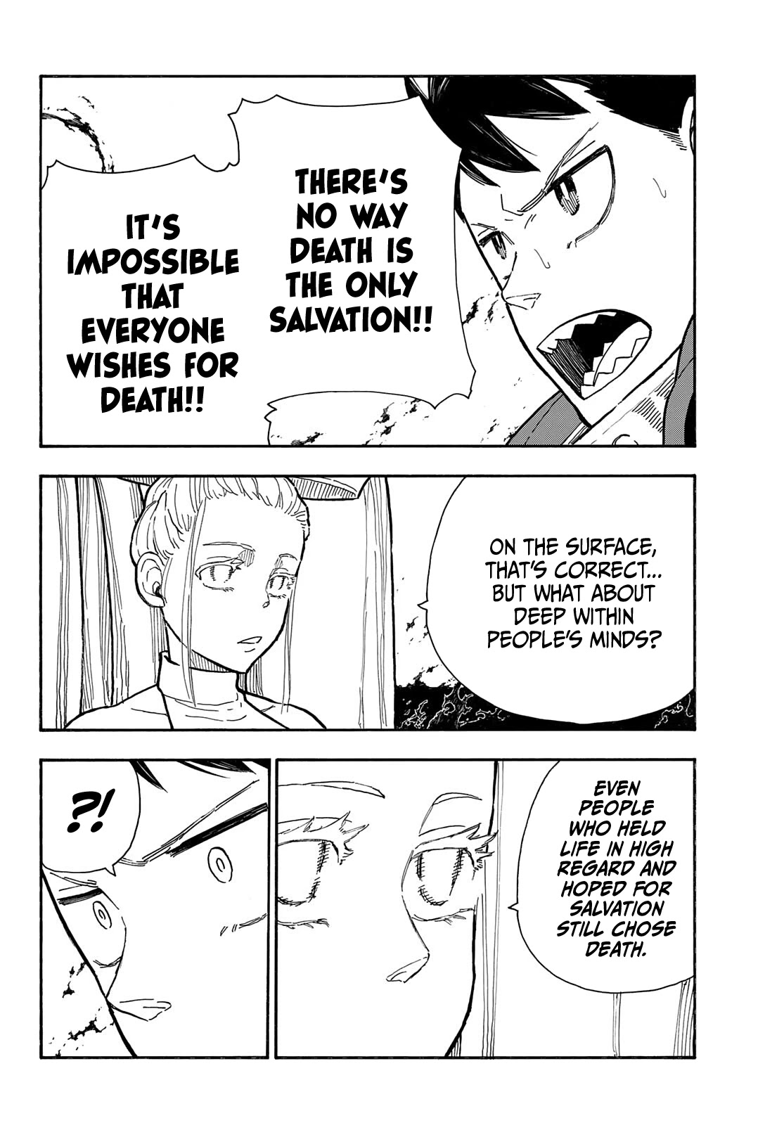 Enen no Shouboutai Chapter 288 page 7 - Chapter 288: What is Salvation?