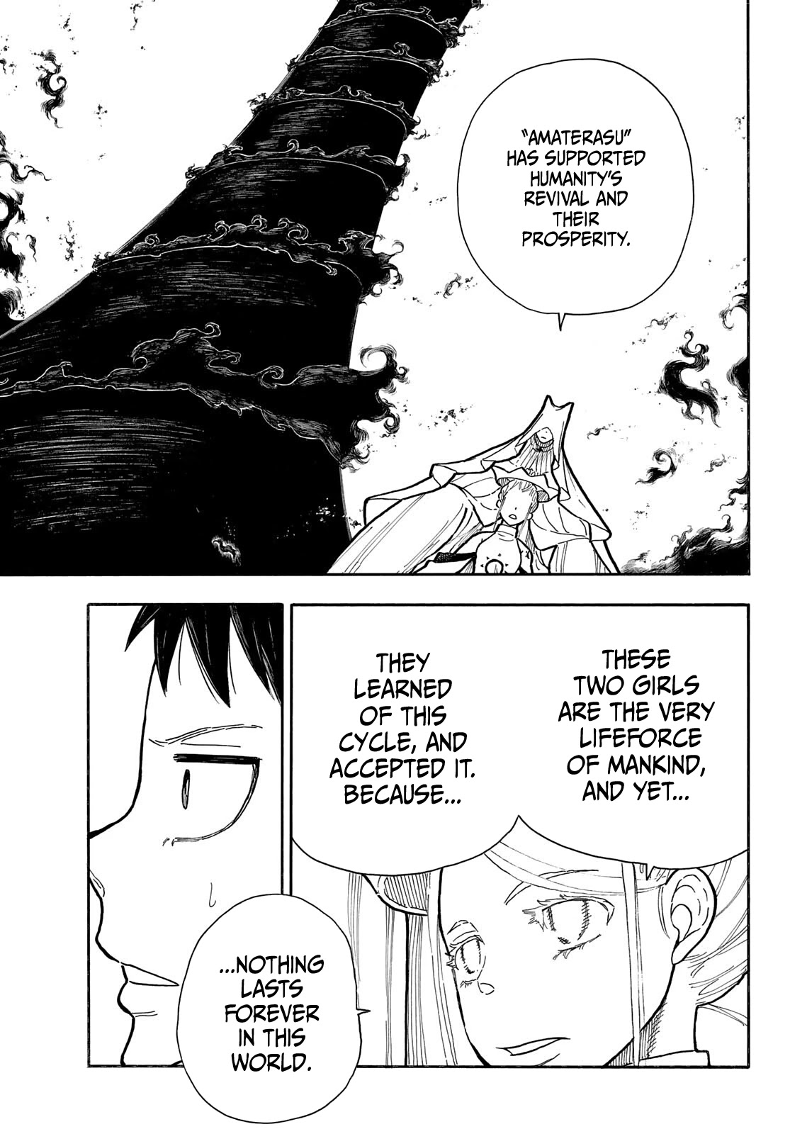 Enen no Shouboutai Chapter 288 page 8 - Chapter 288: What is Salvation?