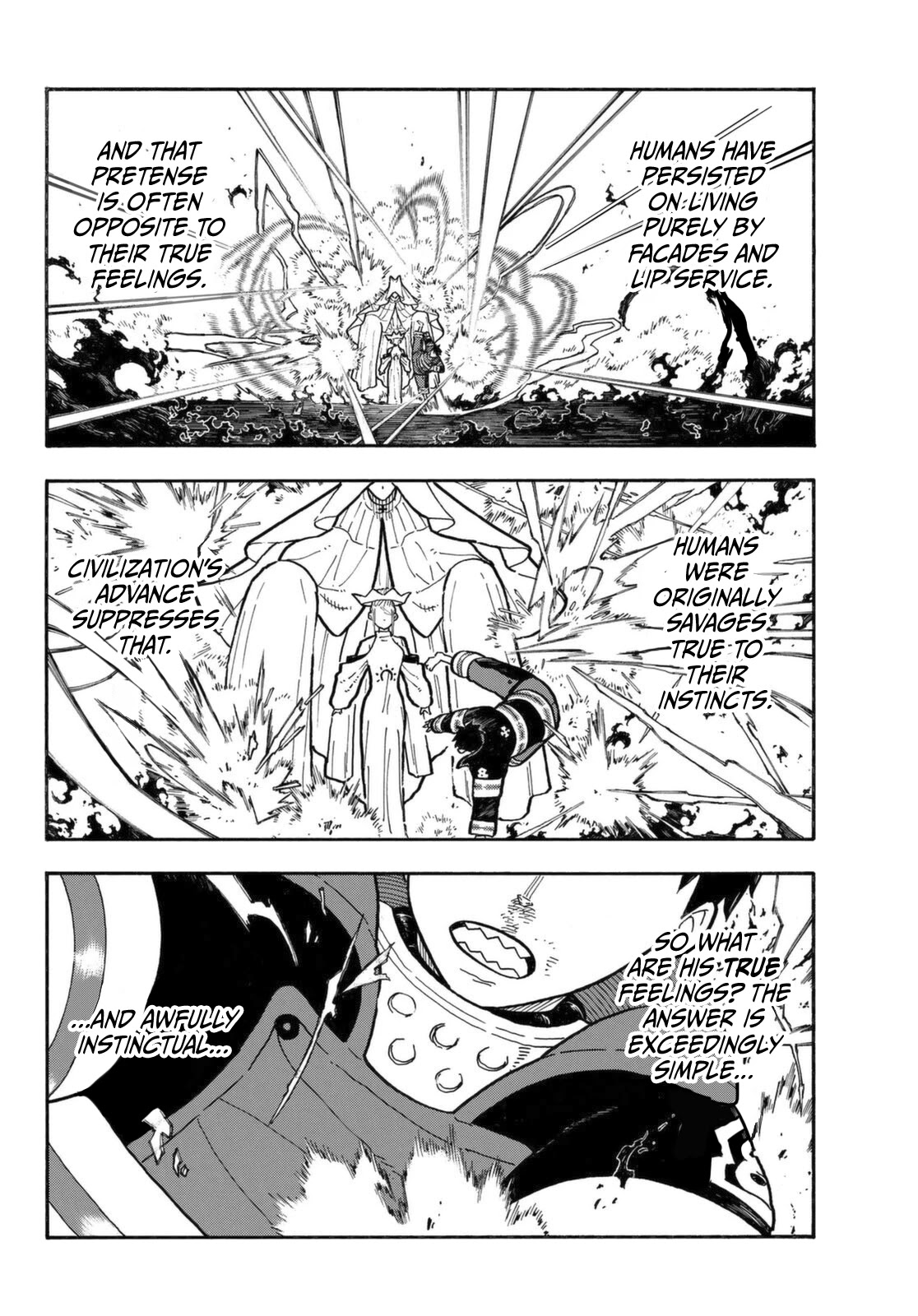 Enen no Shouboutai Chapter 289 page 18 - Chapter 289: Becoming One