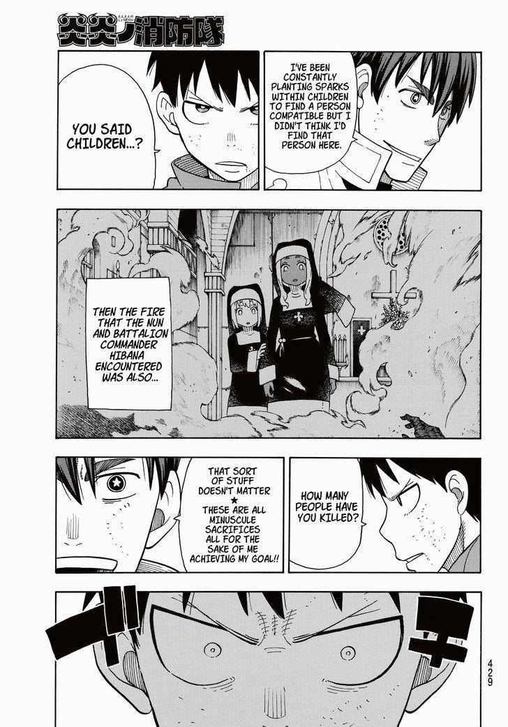 Enen no Shouboutai Chapter 29 page 3 - Chapter 29: Fists or Legs