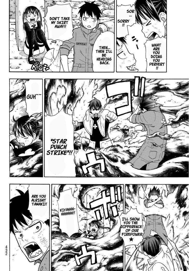Enen no Shouboutai Chapter 29 page 6 - Chapter 29: Fists or Legs