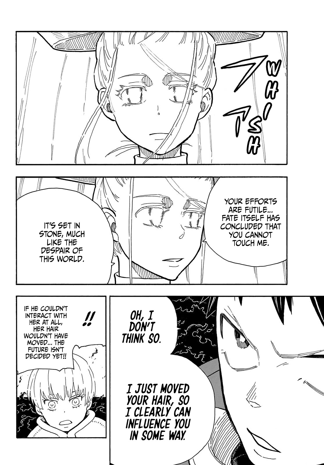 Enen no Shouboutai Chapter 290 page 12 - Chapter 290: Piercing Hope