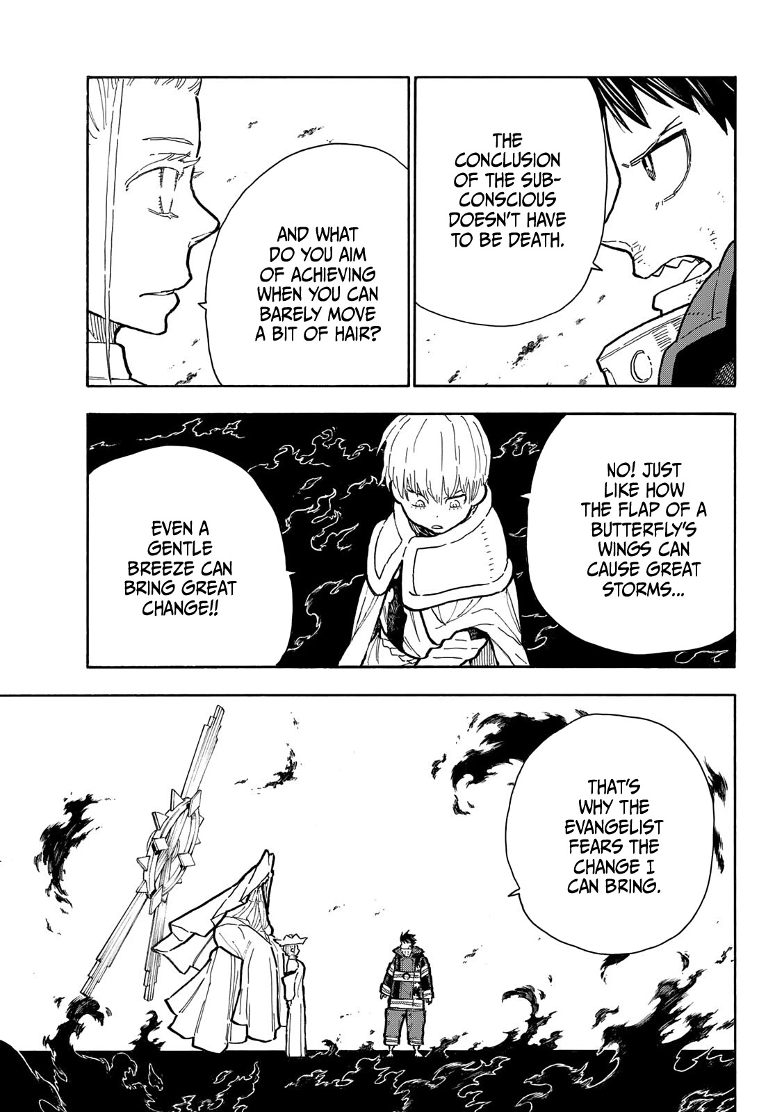Enen no Shouboutai Chapter 290 page 13 - Chapter 290: Piercing Hope