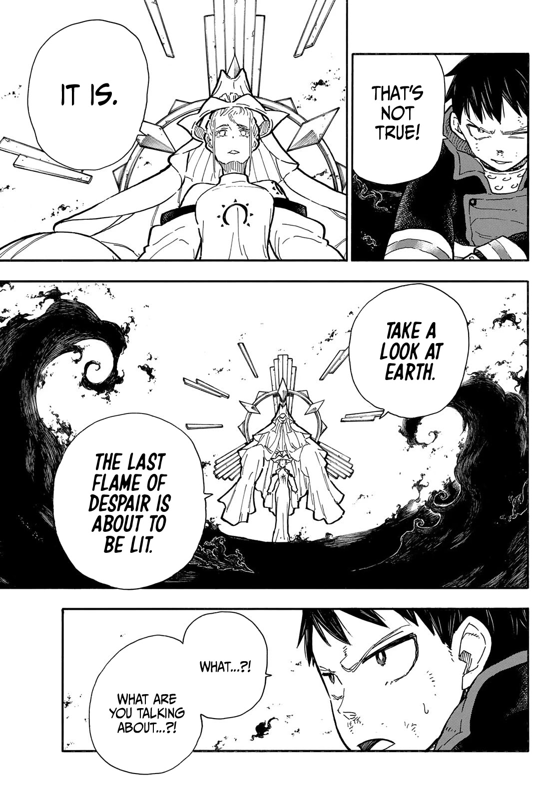 Enen no Shouboutai Chapter 290 page 15 - Chapter 290: Piercing Hope