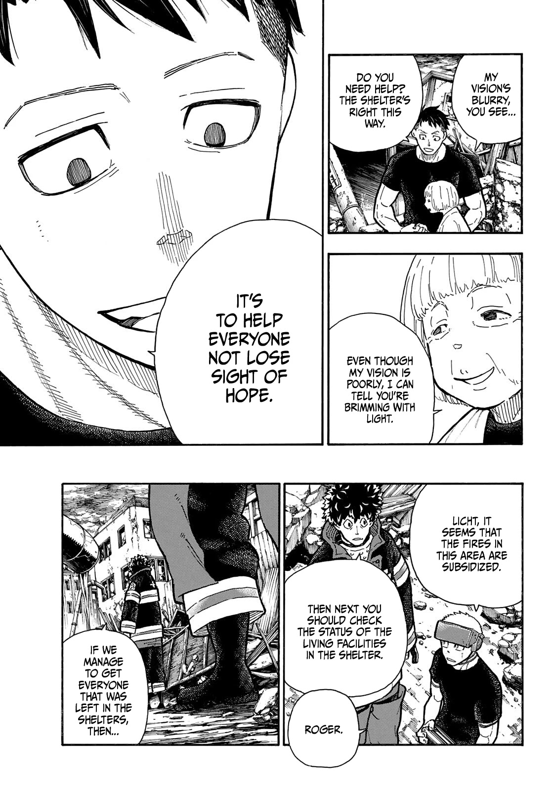 Enen no Shouboutai Chapter 290 page 17 - Chapter 290: Piercing Hope