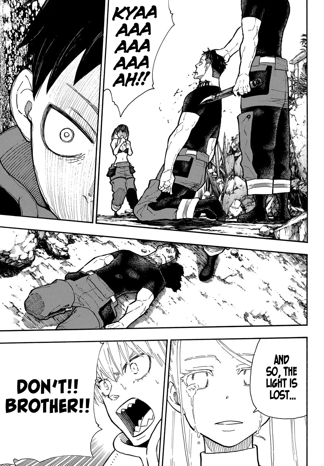 Enen no Shouboutai Chapter 290 page 21 - Chapter 290: Piercing Hope