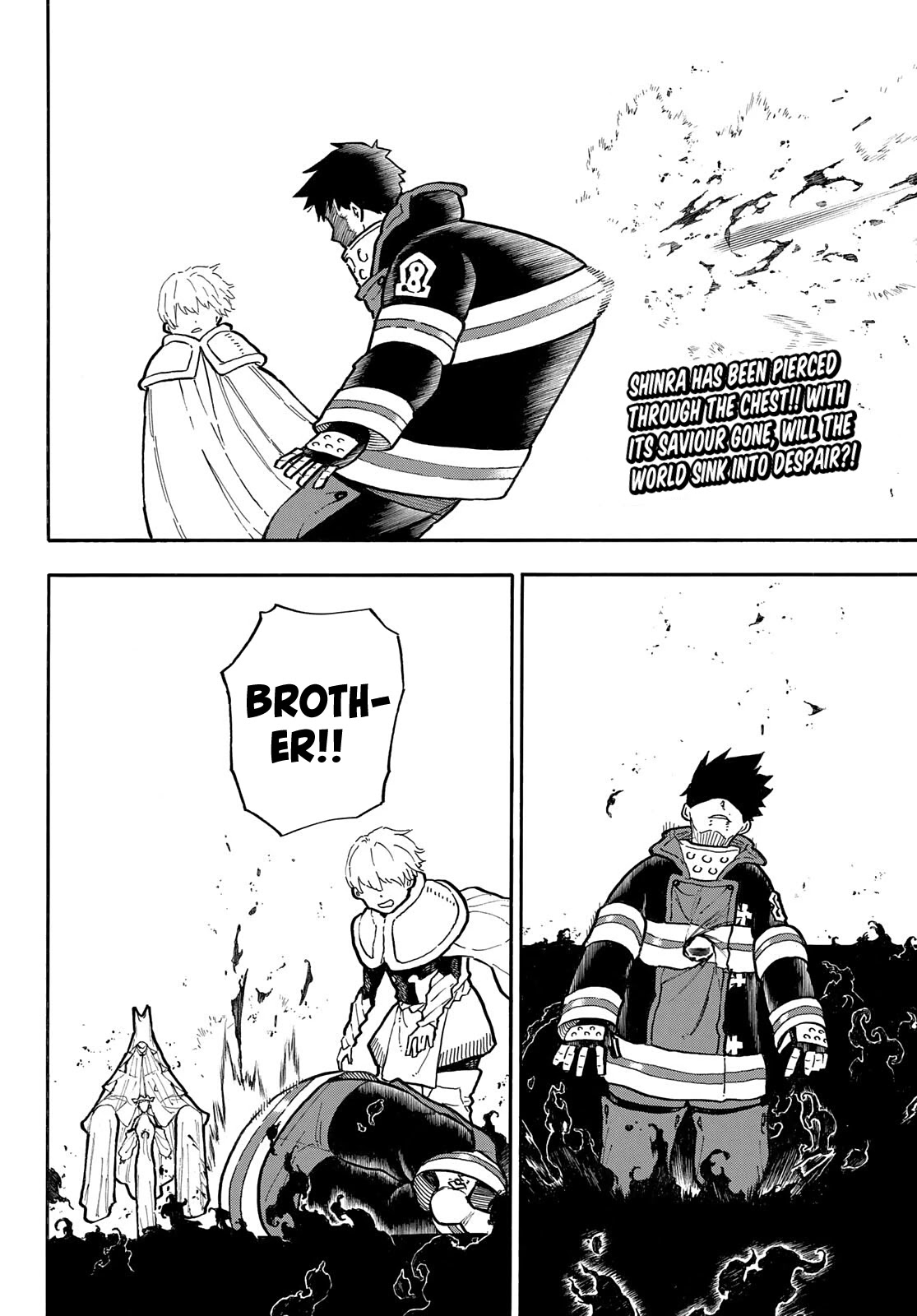 Enen no Shouboutai Chapter 290 page 4 - Chapter 290: Piercing Hope