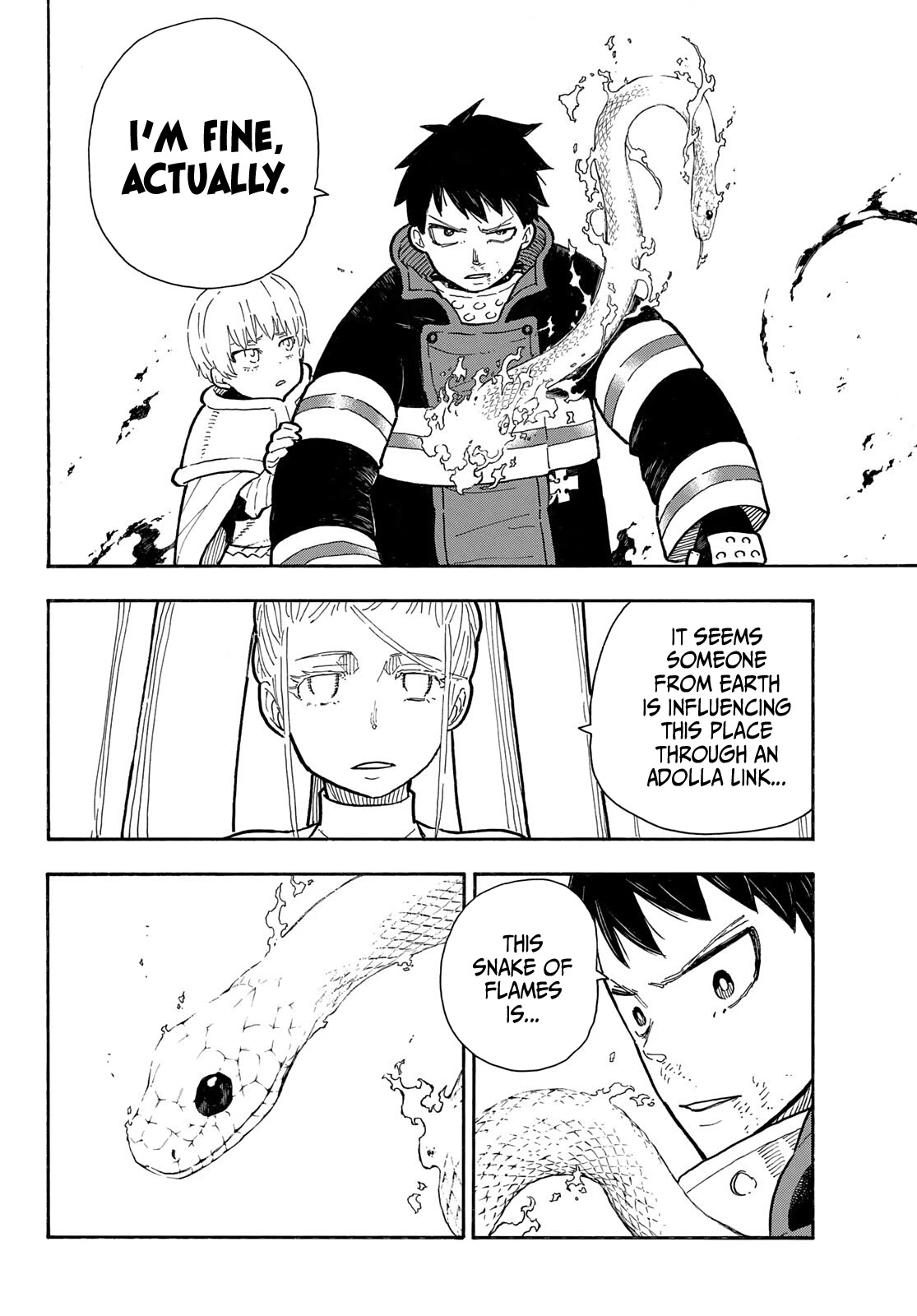 Enen no Shouboutai Chapter 290 page 6 - Chapter 290: Piercing Hope