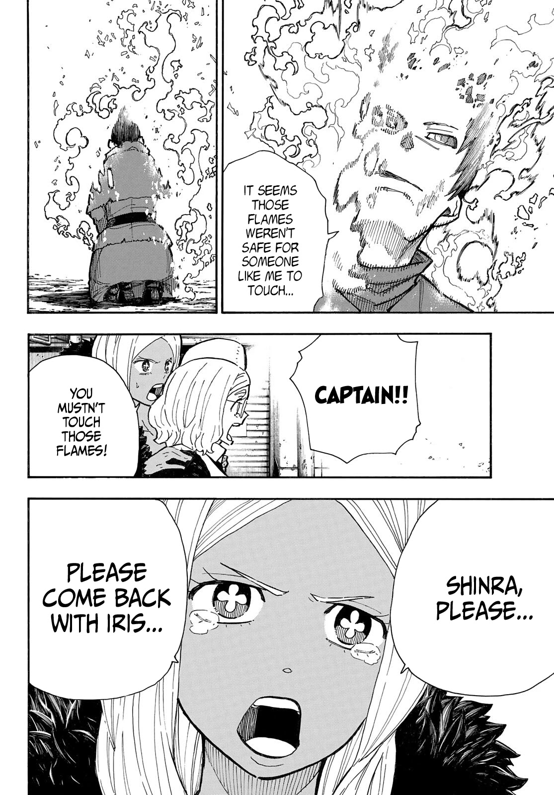 Enen no Shouboutai Chapter 290 page 8 - Chapter 290: Piercing Hope
