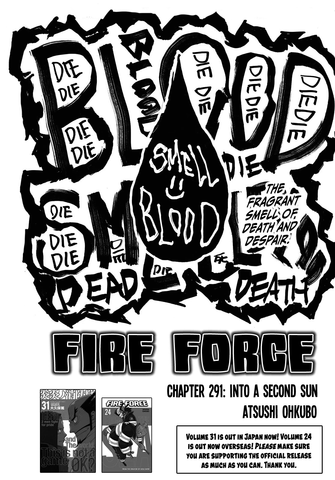 Enen no Shouboutai Chapter 291 page 1 - Chapter 291: Into A Second Sun