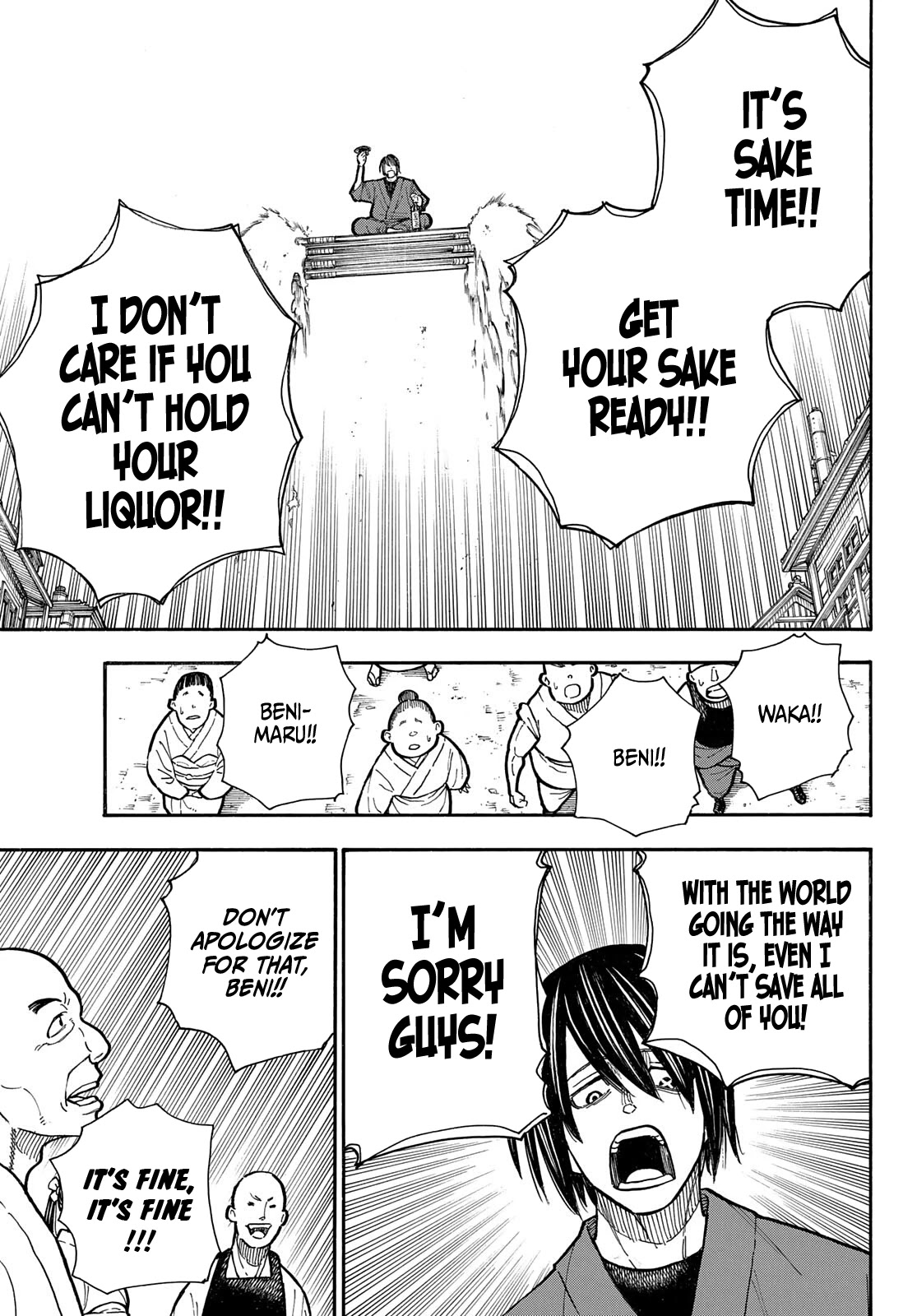 Enen no Shouboutai Chapter 291 page 15 - Chapter 291: Into A Second Sun