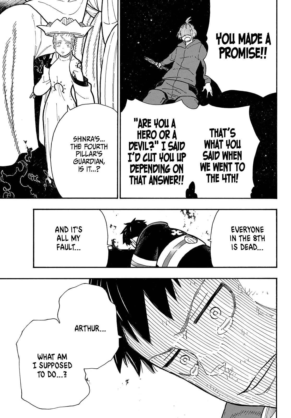 Enen no Shouboutai Chapter 292 page 13 - Chapter 292: The Fourth Time