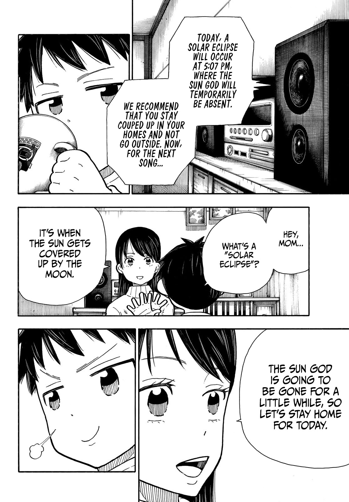 Enen no Shouboutai Chapter 293 page 10 - Chapter 293: The Kusakabe Family
