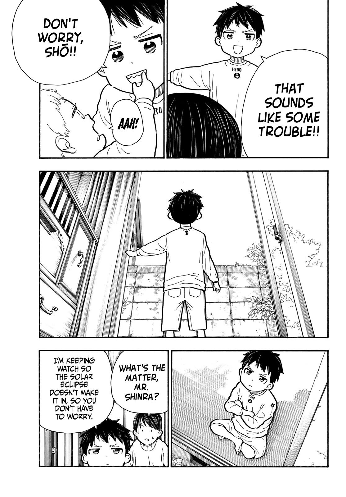 Enen no Shouboutai Chapter 293 page 11 - Chapter 293: The Kusakabe Family