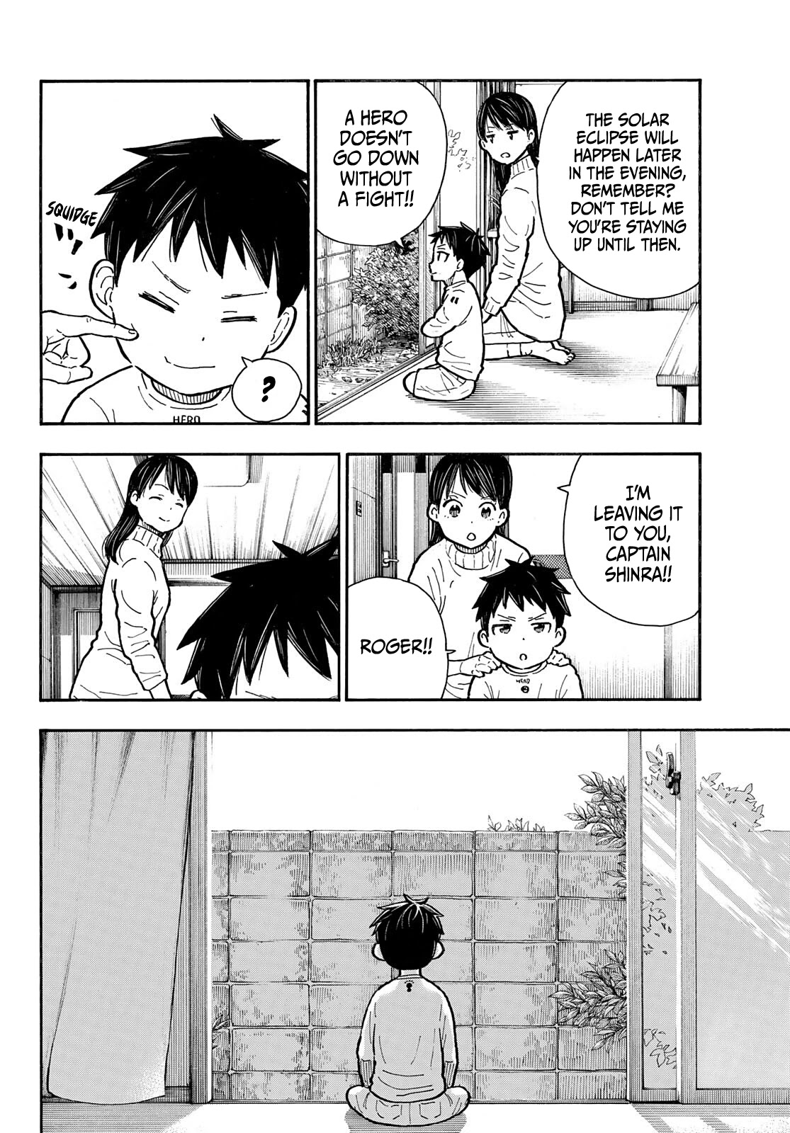 Enen no Shouboutai Chapter 293 page 12 - Chapter 293: The Kusakabe Family