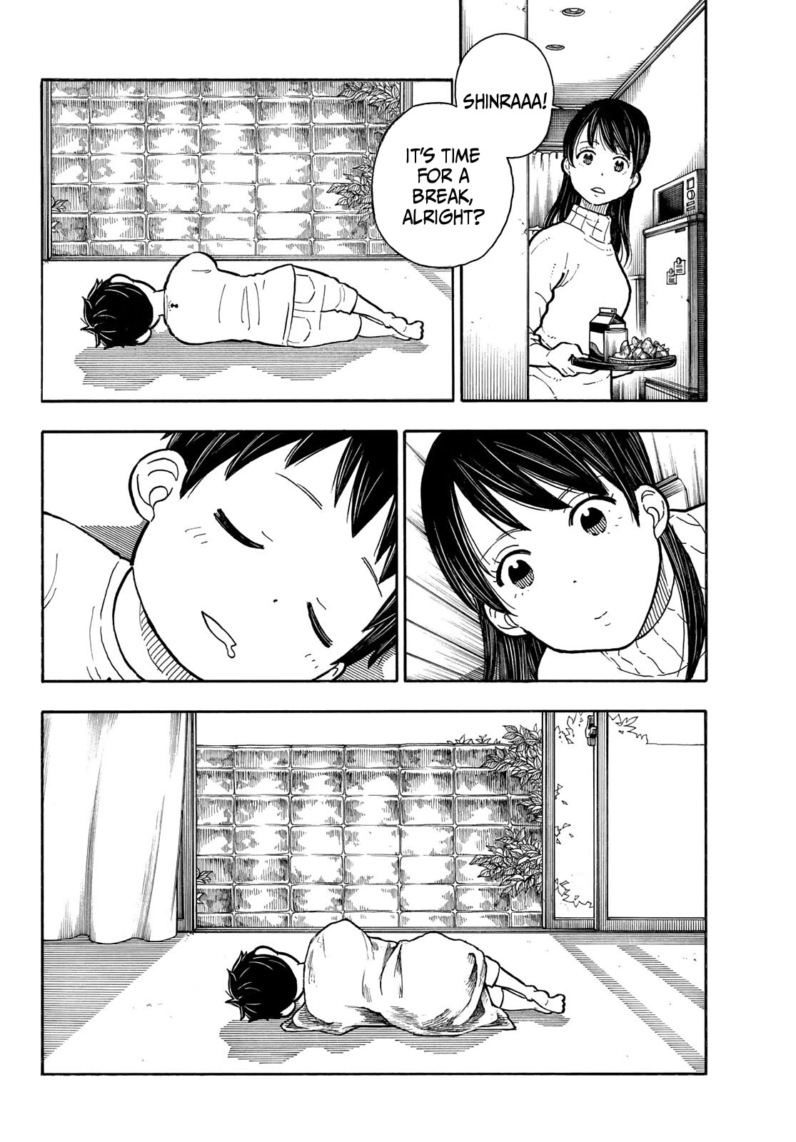 Enen no Shouboutai Chapter 293 page 14 - Chapter 293: The Kusakabe Family
