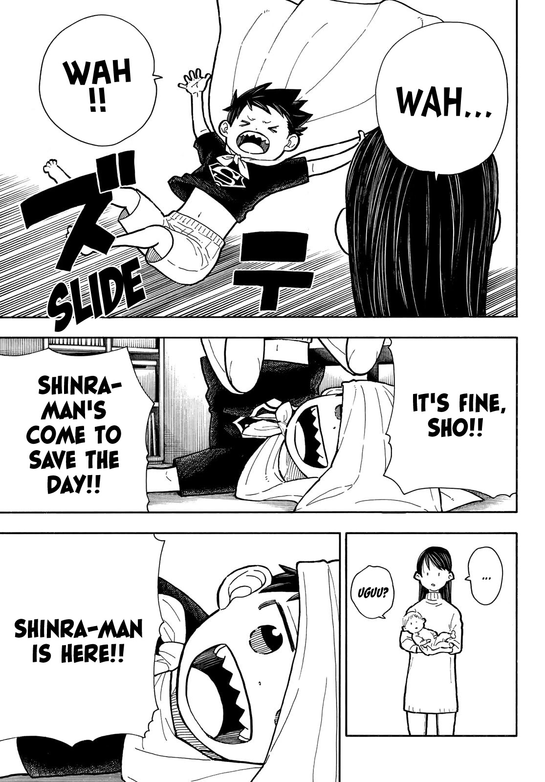 Enen no Shouboutai Chapter 293 page 17 - Chapter 293: The Kusakabe Family