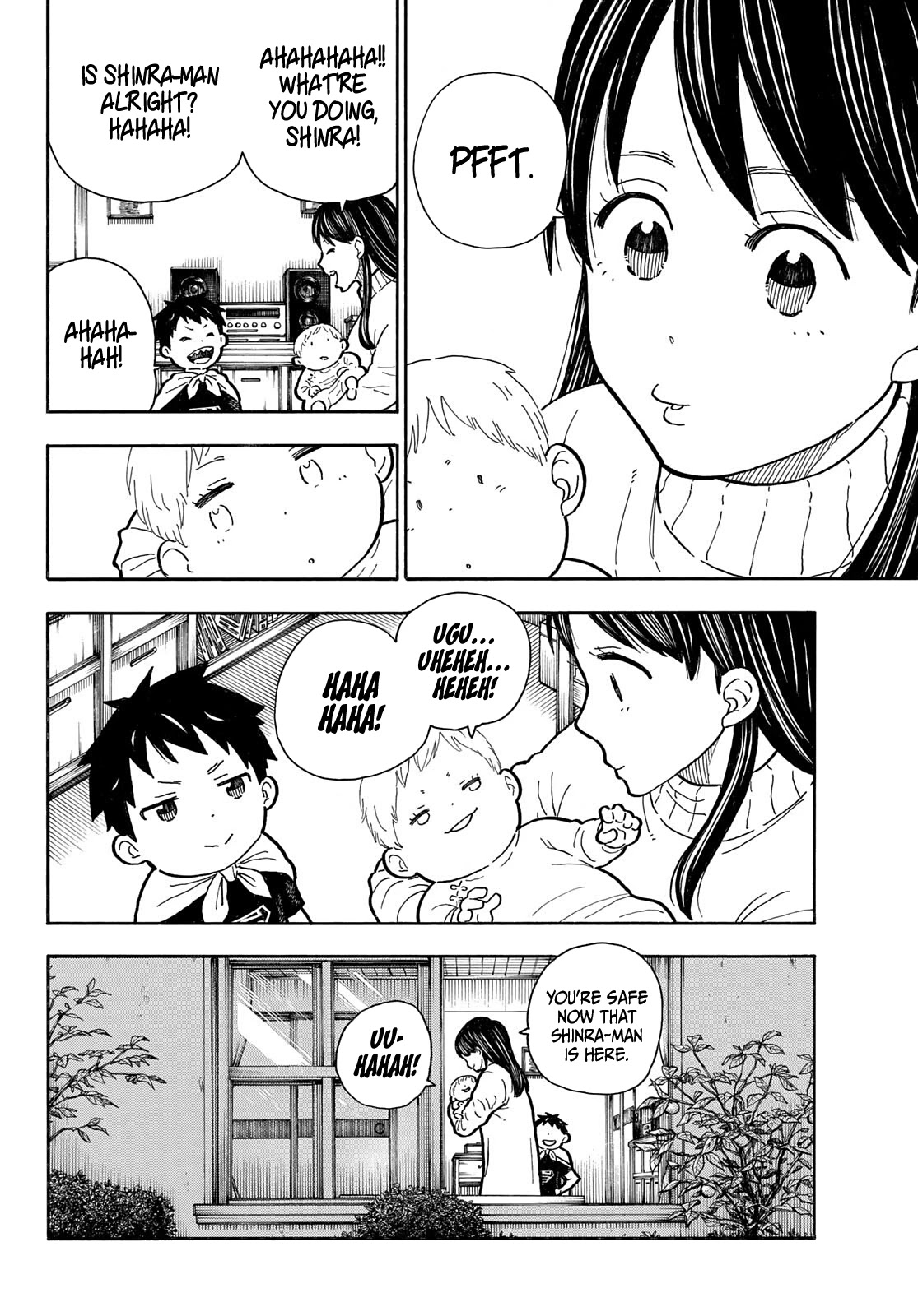 Enen no Shouboutai Chapter 293 page 18 - Chapter 293: The Kusakabe Family