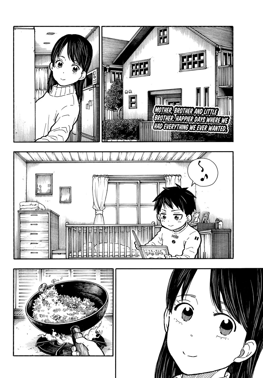 Enen no Shouboutai Chapter 293 page 4 - Chapter 293: The Kusakabe Family