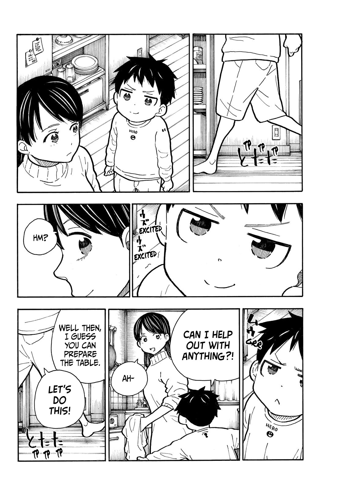 Enen no Shouboutai Chapter 293 page 6 - Chapter 293: The Kusakabe Family