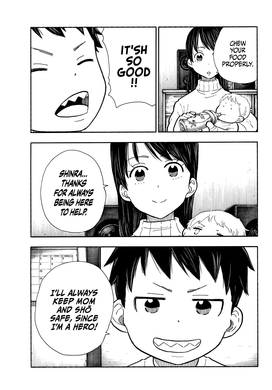 Enen no Shouboutai Chapter 293 page 9 - Chapter 293: The Kusakabe Family