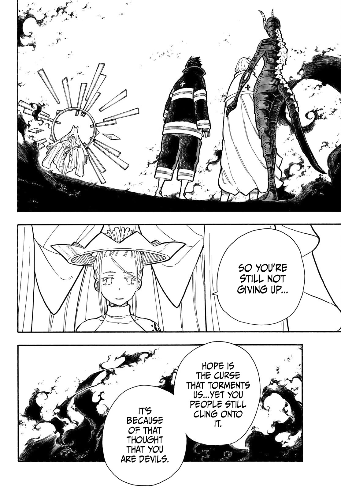 Enen no Shouboutai Chapter 294 page 10 - Chapter 294: Despair vs. Hope