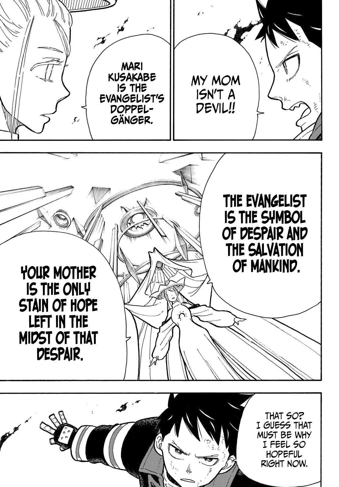 Enen no Shouboutai Chapter 294 page 11 - Chapter 294: Despair vs. Hope