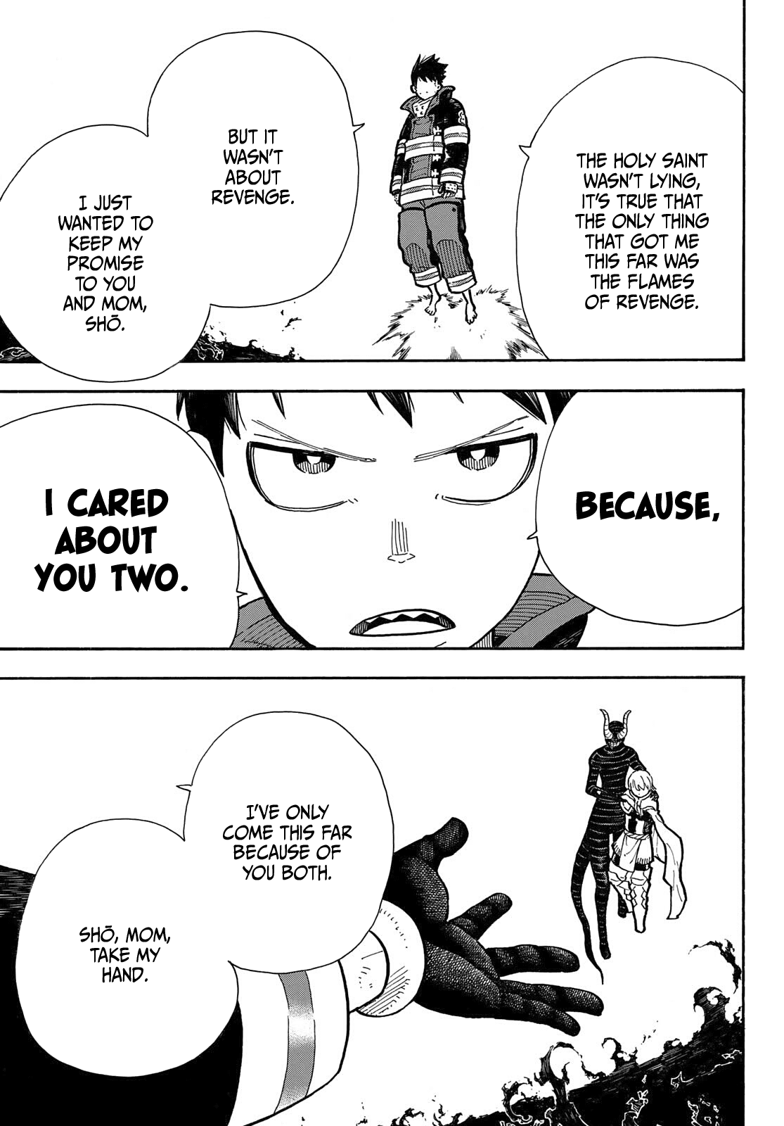 Enen no Shouboutai Chapter 294 page 19 - Chapter 294: Despair vs. Hope