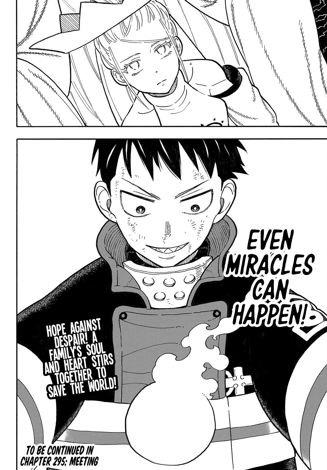 Enen no Shouboutai Chapter 294 page 22 - Chapter 294: Despair vs. Hope