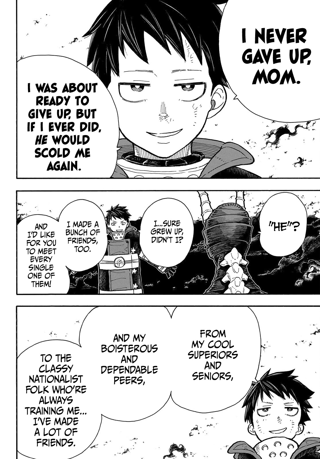 Enen no Shouboutai Chapter 294 page 6 - Chapter 294: Despair vs. Hope